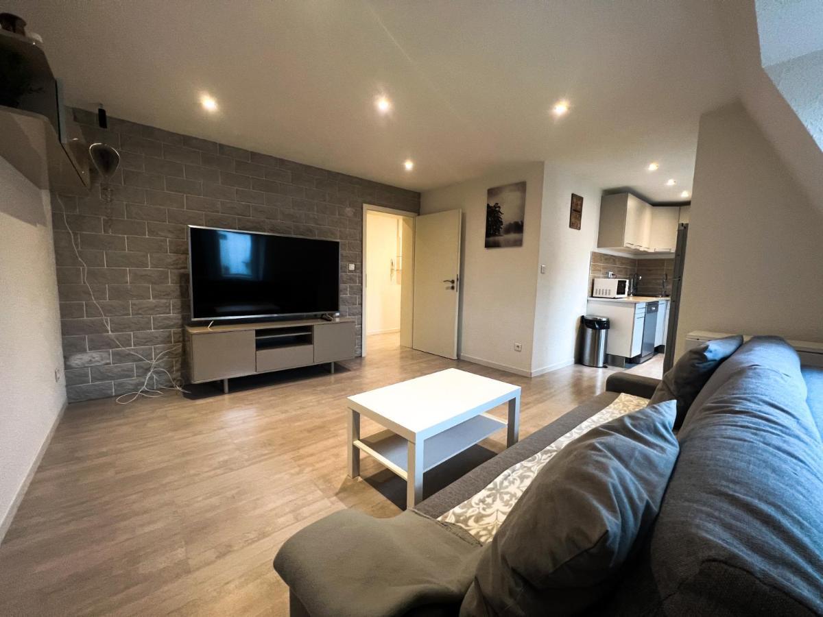 # Le 4 # Tres Beau Appartement T3 Neuf, Tout Confort, Mulhouse Centre Ville Eksteriør billede