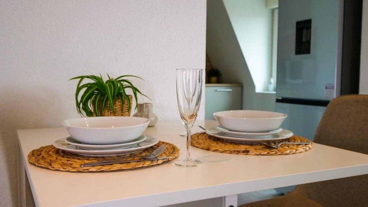 # Le 4 # Tres Beau Appartement T3 Neuf, Tout Confort, Mulhouse Centre Ville Eksteriør billede