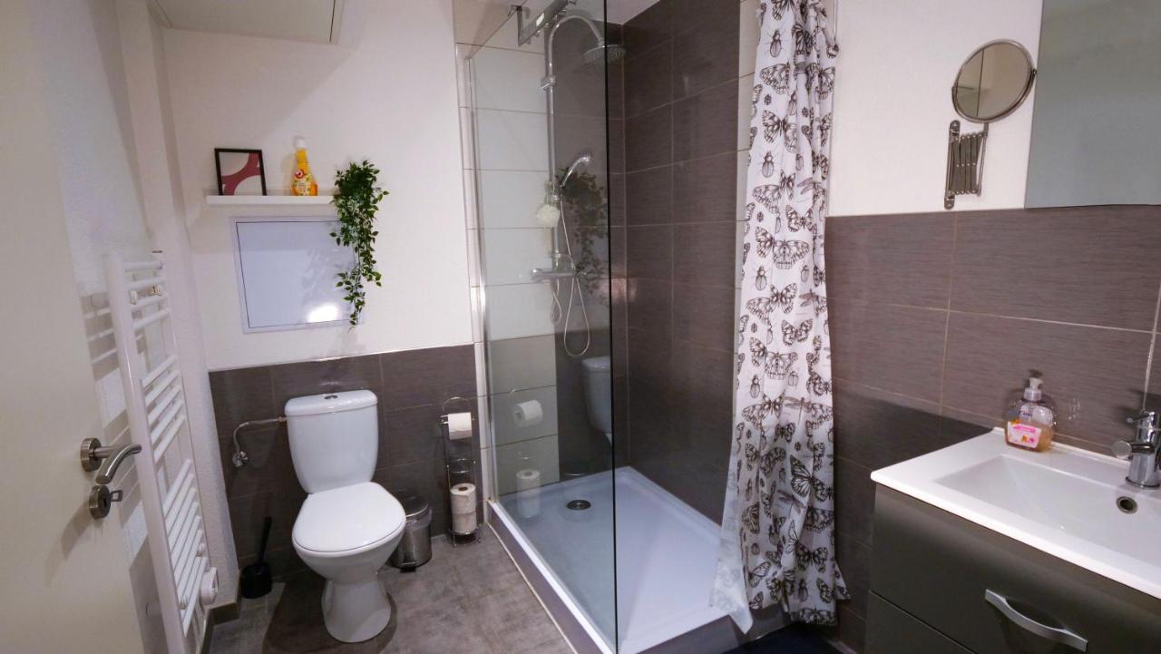 # Le 4 # Tres Beau Appartement T3 Neuf, Tout Confort, Mulhouse Centre Ville Eksteriør billede