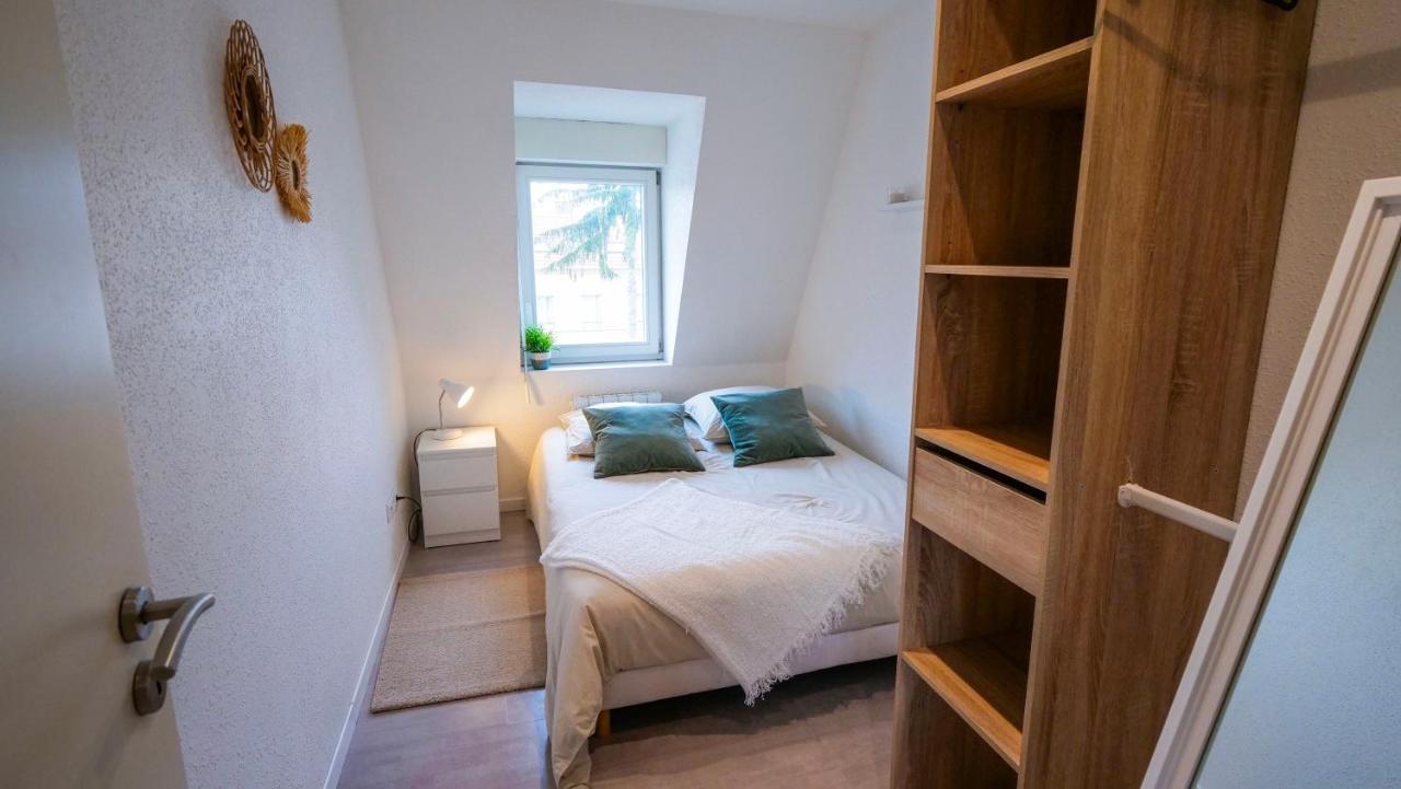 # Le 4 # Tres Beau Appartement T3 Neuf, Tout Confort, Mulhouse Centre Ville Eksteriør billede